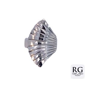 925 OXI SEASHELL SHAPED BULKY RING - 29MM <br/>M14114