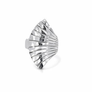 925 OXI SEASHELL SHAPED BULKY RING - 29MM <br/>M14114
