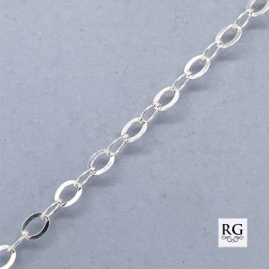 925 FLAT ANCHOR LINK CHAIN - 2.9MM  <br/>M15503