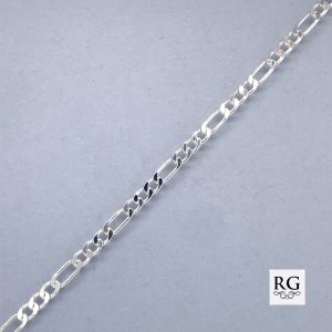 925 3X1 FIGARO BRACELET+CHAIN - 2.2MM  <br/>M15505