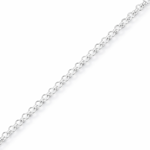 925 ROLO BRACELET+CHAIN - 1.7MM  <br/>M15506