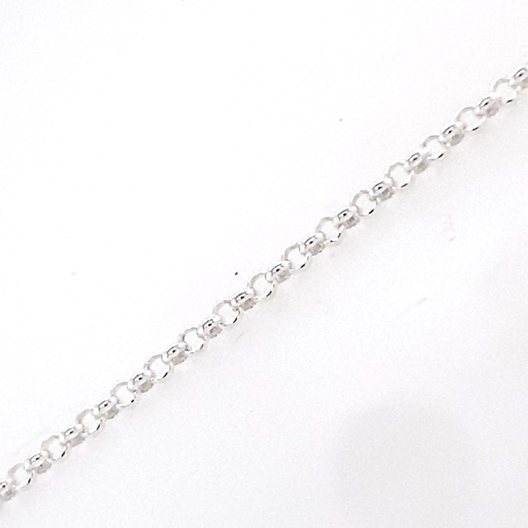 925 ROLO ANKLE CHAIN - 1.7MM - 26CM - 1.5g <br/>M15506.26