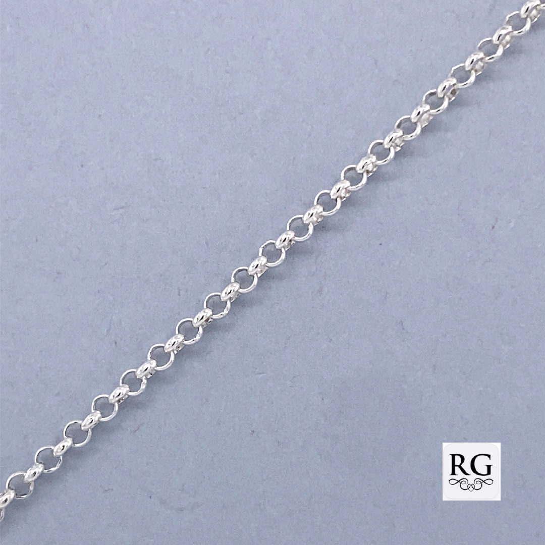 925 ROLO BRACELET+CHAIN - 1.7MM <br/>M15506
