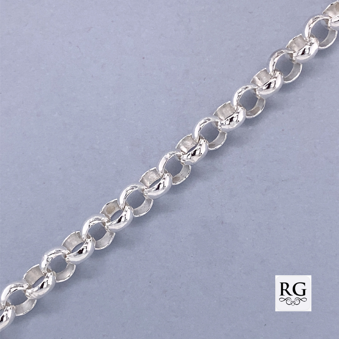 925 ROLO BRACELET+CHAIN - 4.5MM <br/>M15510