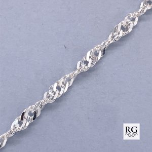 925 SINGAPORE CHAIN - 3MM <br/>M15516