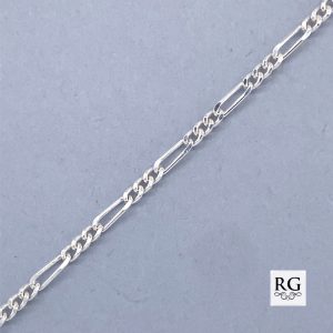 925 3X1 FIGARO CHAIN - 1.5MM <br/>M15520