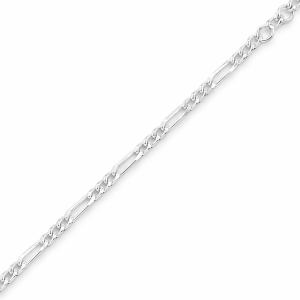 925 3X1 FIGARO CHAIN - 1.5MM <br/>M15520