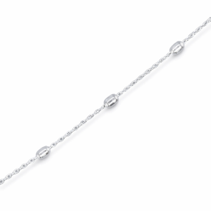 925 OVAL BALL ON ANCHOR BRAC+CHAIN - 2.6MM <br/>M15537