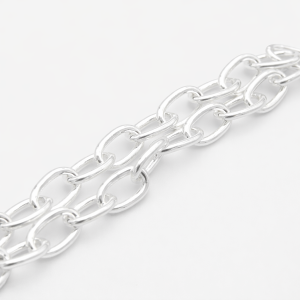 925 OVAL LINK CHARM BRACELET - 5MM - 19CM - 6.9g <br/>M15539.19
