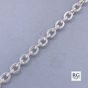 925 ANCHOR LINK BRACELET+CHAIN - 4MM <br/>M15549