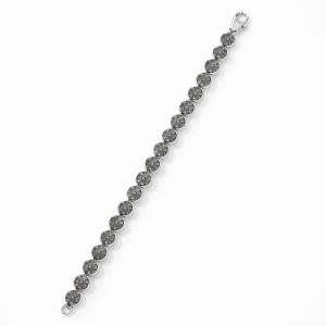 925 CZ TUBE SET TENNIS BRACELET - 5MM - 19CM <br/>M15555.19