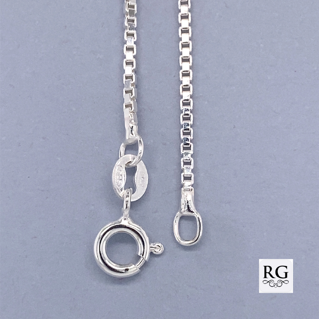 925 BOX CHAIN - 1.5MM <br/>M15562 - Image 2