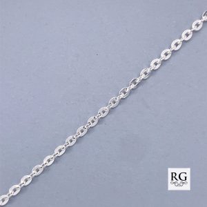 925 FLAT ANCHOR LINK BRACELET+CHAIN - 2MM <br/>M15585