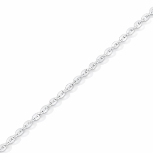 925 FLAT ANCHOR LINK BRACELET+CHAIN - 2MM <br/>M15585