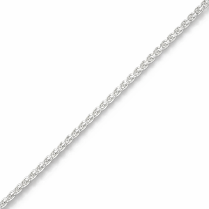 925 WHEAT LINK CHAIN - 2.5MM <br/>M15589