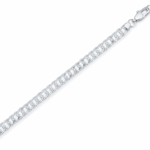 925 ROMBO BRACELET+CHAIN - 3.9MM <br/>M15592