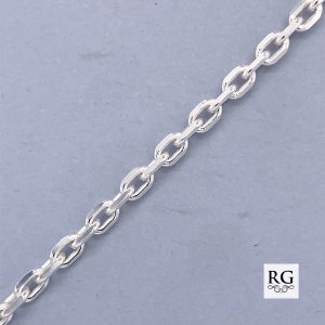 925 ANCHOR LINK ANKLE CHAIN - 2.6MM - 26CM - 4.35g <br/>M15593.26