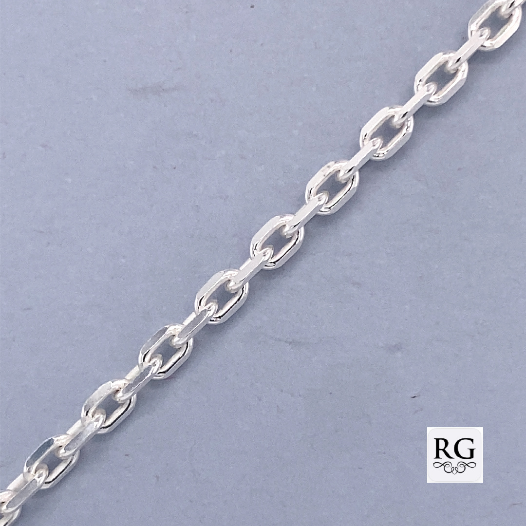 925 ANCHOR LINK BRACELET+CHAIN - 2.6MM <br/>M15593
