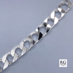 925 HOL SQ CURB BEVELED BRAC - 11MM - 22CM - 42g <br/>M15603.22