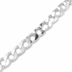 925 HOL SQ CURB BEVELED BRAC - 11MM - 22CM - 42g <br/>M15603.22