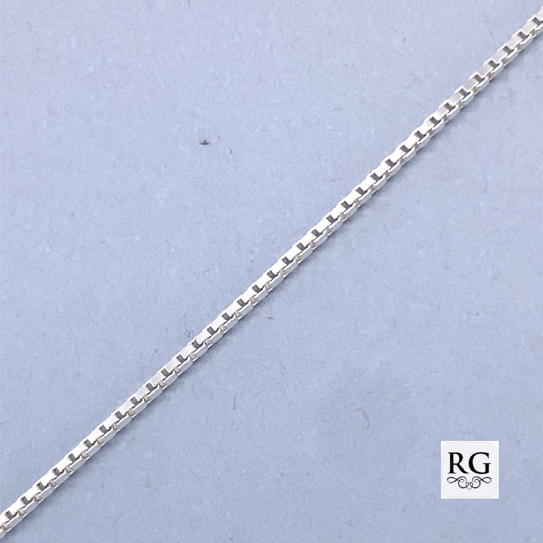 925 BOX CHAIN - 1MM <br/>M15609