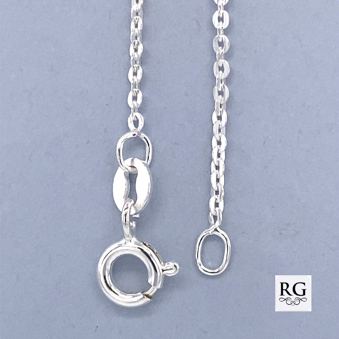 925 FLAT ANCHOR LINK CHAIN - 1.5MM <br/>M15616 - Image 2