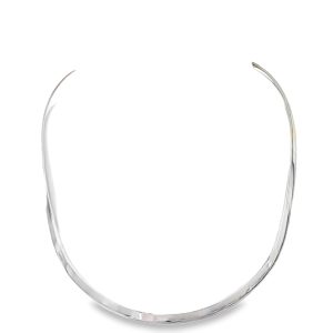 925 PLAIN SOLID CHOKER - 4MM - 45CM - 19.7g <br/>M15638