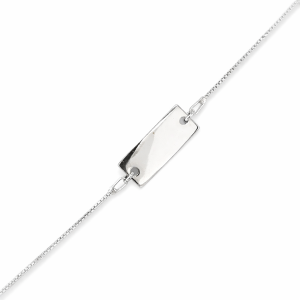 925 ID+RND DISC BOX BRACELET - 8MM+1MM+10MM - 3.2g <br/>M15647.17