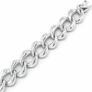 925 ELECTROFORM OPEN SQ LINK BRAC - 17MM - 19.2g <br/>M15657.21