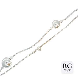 925 GRADUAL BALLS BOX LARET CHAIN - 6+7+10+12+14 <br/>M15824.80