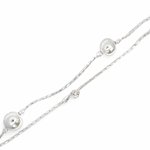 925 GRADUAL BALLS BOX LARET CHAIN - 6+7+10+12+14 <br/>M15824.80