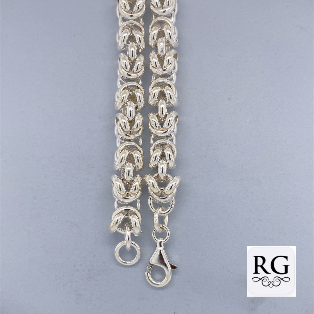 925 BEZENTINE CHAIN - 7MM <br/>M15866 - Image 2