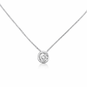 925 SLIDING TUBE SET RND CZ ON BOX CHAIN  7MM 1.9g <br/>M15872.40+3