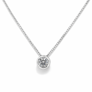 925 SLIDING TUBE SET CZ RND ON BOX CHAIN - 6MM <br/>M15872.45+5