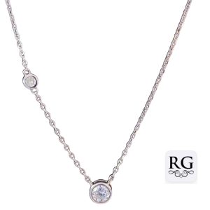 925 DBL CZ'S ON ANCHOR LINK CHAIN - 6+4MM - 2.5g <br/>M15884.42+3