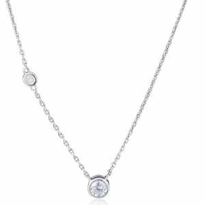 925 DBL CZ'S ON ANCHOR LINK CHAIN - 6+4MM - 2.5g <br/>M15884.42+3
