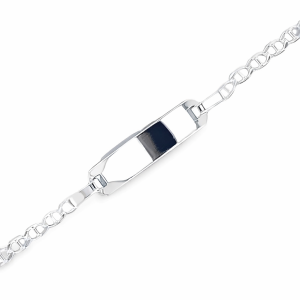 925 PLAIN ID MARINE LINK BRACELET - 5MM  <br/>M15905
