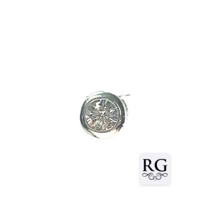 925 SLIDING TUBE SET RND CZ ON GUT CHAIN - 7MM  <br/>M15921.45