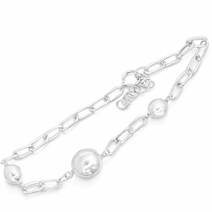 925 TRIP BALLS ON PAPERCLIP BRAC - 12+5MM - 21CM <br/>M15934.21