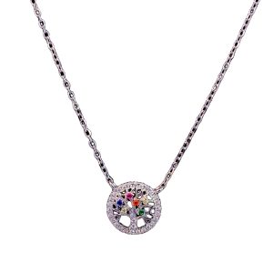 925 MULTI COL TREE OF LIFE ON ANCHOR CHAIN  12+1.4 <br/>M16032.42+3