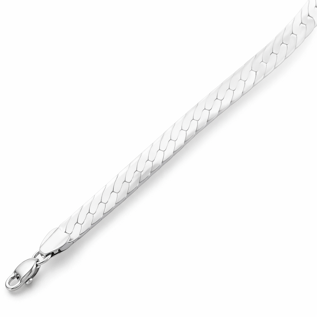 925 HERRINGBONE CHAIN - 3MM <br/>M16045