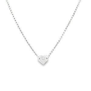 925 HEART ON ANCHOR BRAC+CHAIN - 8+1.4MM <br/>M16048