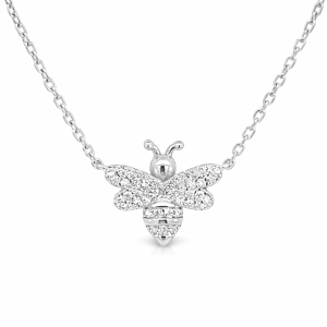 925 CZ PAVE BEE ON ANCHOR CHAIN - 16X12+1.3  2.57g <br/>M16059.42+3