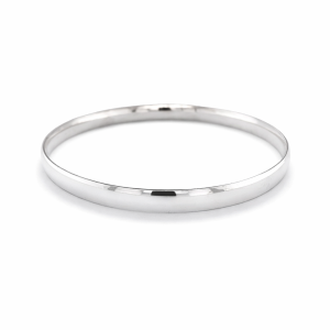 925 PLAIN COMFI-FIT BANGLE - 6MM  <br/>M18021