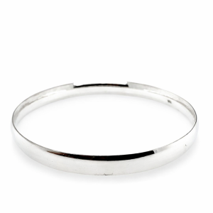 925 PLAIN COMFI-FIT BANGLE - 8MM  <br/>M18022