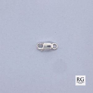 925 ITALIAN CLASP - 15X4 - WITH O-RING - 0.6g <br/>M20003