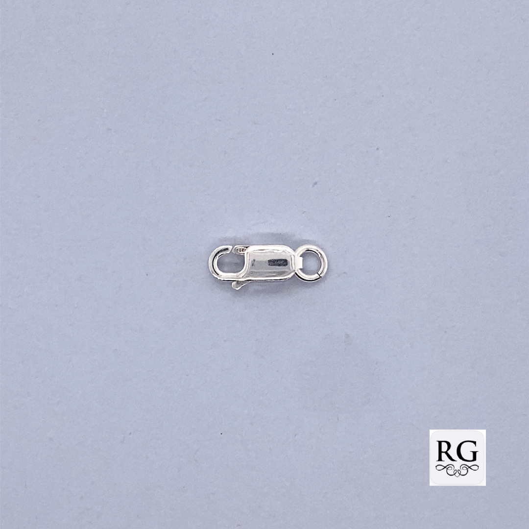 925 ITALIAN CLASP - 15X4 - WITH O-RING - 0.6g <br/>M20003