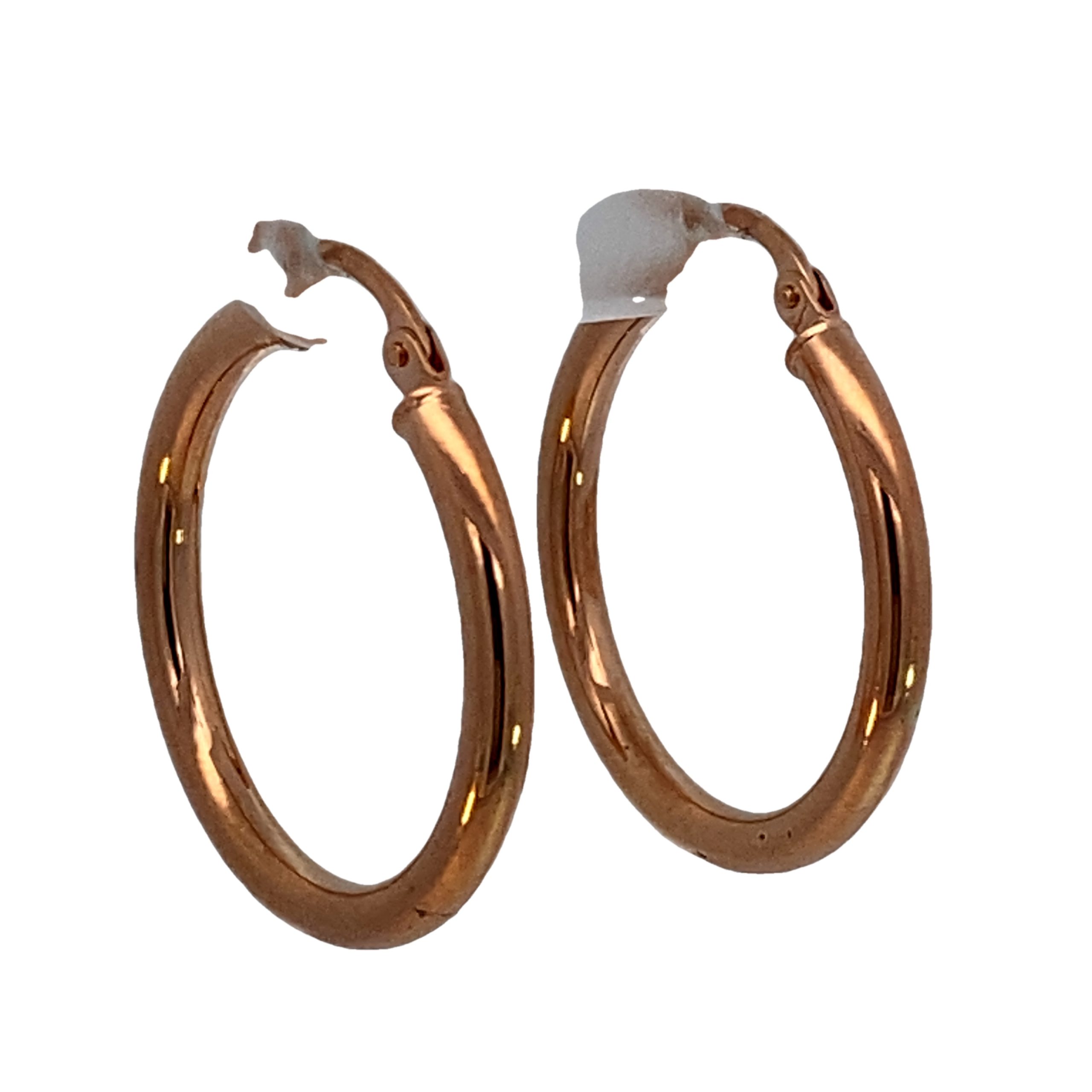 9CT RG HOLLOW RND TUBE HOOPS - 26X2.5 - 1.3g <br/>M2007R