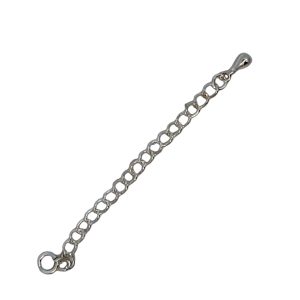 925 EXTENDER CHAIN WITH TEARDROP - 3MM - 0.7g <br/>M20091