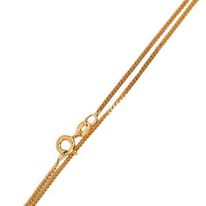 9CT YG CURB LINK CHAIN - 1.1MM <br/>M5829
